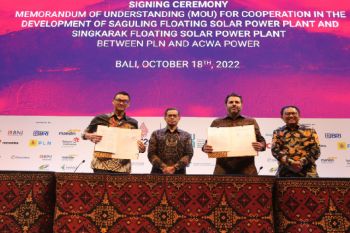 PLN siap kerjakan PLTS Terapung Singkarak dan Saguling