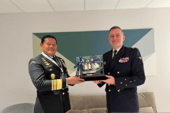 Kasal Laksamana TNI Yudo Margono sebut TNI AL siap tingkatkan kerja sama dengan AL Prancis