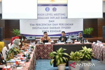 Pemkot Kendari dan BI Sulawesi Tenggara bersinergi tekan inflasi