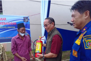 Disdamkar Samarinda launching program Kota "Taguh Bakar"