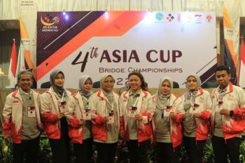 Tim Indonesia berpeluang lolos ke babak semifinal Kejuaraan Bridge Asia Cup 2022