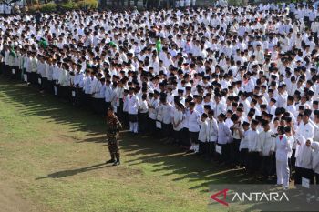 Upacara peringatan Hari Santri di Jombang