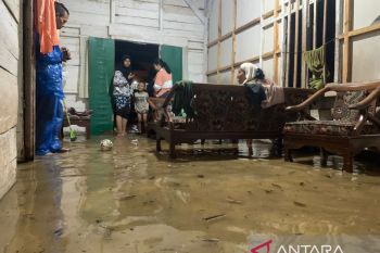 Hujan deras, sejumlah wilayah di Metro tergenang banjir