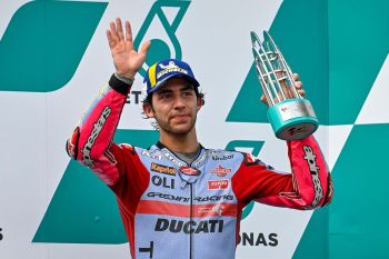 MotoGP - Enea Bastianini diharapkan naik podium pada balapan terakhir musim ini di Valencia