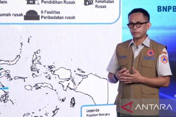 Tujuh meninggal akibat bencana hidrometeorologi basah di Indonesia dalam sepekan