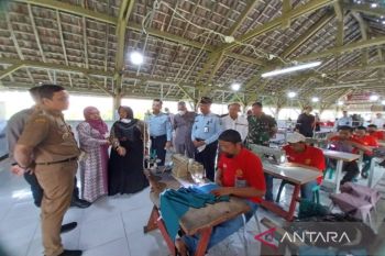 Warga binaan pemasyarakatan dapat pembekalan keterampilan Pemkot Pekalongan