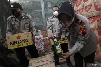 Polres Sumbawa kembali berhasil amankan miras jelang Tahun Baru