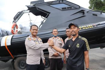 Baharkam Polri membantu kapal patroli cepat untuk WSBK Mandalika