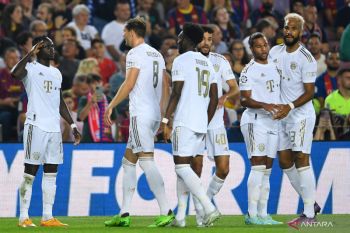 Barcelona turun kasta ke Liga Europa setelah dibabat Bayern 0-3