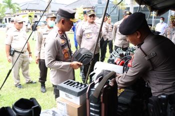 Wakapolda Lampung melaksanakan supervisi di Polres Lampung Timur