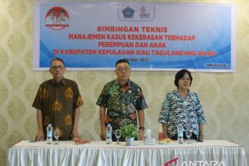 Kekerasan perempuan dan anak tinggi, Pemkab Sitaro gelar Bimtek manajemen