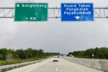 Pekanbaru-Bangkinang kini ditempuh 30 menit