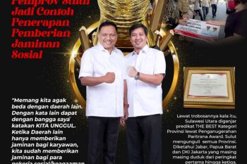 Pemprov Sulawesi Utara raih Paritrana Award 2022