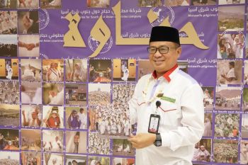 Bus jamaah umrah Indonesia alami kecelakaan tunggal di Arab Saudi, dua orang meninggal