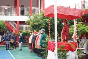 Kakanwil Kemenkumham Sumsel pimpin Upacara Hari Sumpah Pemuda di LPKA Palembang
