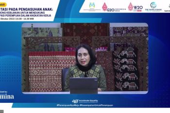 Menteri PPPA : Layanan pengasuhan anak dorong perempuan bekerja