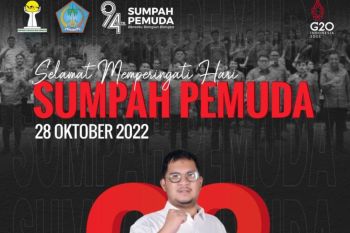 KNPI Manado gelorakan rasa persatuan peringati  Sumpah Pemuda