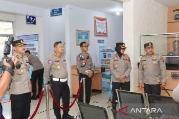 Kapolda Sumbar lakukan pengecekan Satpas SIM Polresta Bukittinggi