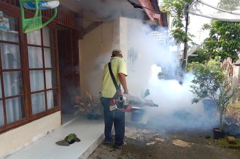 Antisipasi DBD, Dinkes Agam fogging 900 rumah di Perumahan Talago (Video)