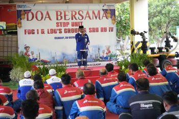 Hadapi "pit stop" 2022, Pertamina Cilacap gelar doa bersama dan santunan anak yatim