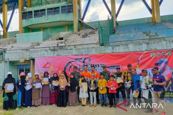 Lomba panahan tradisonal Dandim Cup sukses, HST juara umum