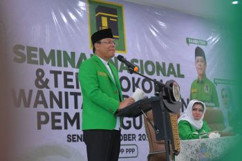 Plt Ketum PPP ingin Romahurmuziy sebagai duta antikorupsi