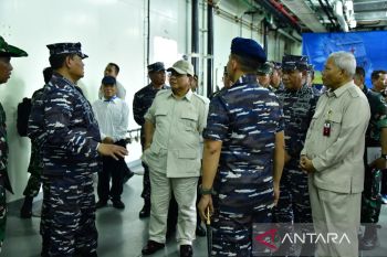 TNI AL pamerkan alutsista buatan anak bangsa dalam rangkaian Indo Defence Tahun 2022