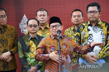 Wakil Ketua MPR Muhaimin mendukung pernyataan Presiden Jokowi minta parpol jaga rivalitas sehat