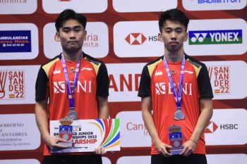 Indonesia harus puas raih dua perak Kejuaraan Dunia Junior 2022
