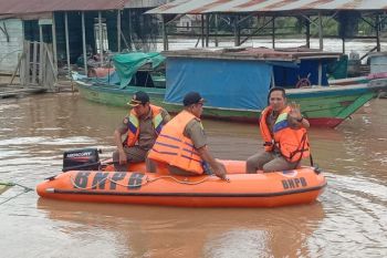 Tim gabungan lakukan pencarian seorang pelajar  tenggelam di DAS Kahayan