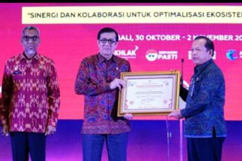 Kanwil Kemenkumham Sumsel raih penghargaan pelayanan KIK tervalidasi