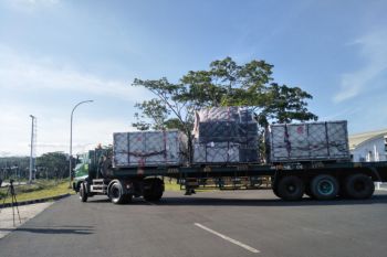 Semua logistik WSBK tiba di Sirkuit Mandalika