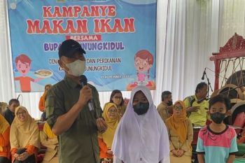 Gunungkidul gencarkan gerakan makan ikan tekan kekerdilan