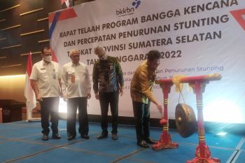 Sumsel ingatkan kabupaten dan kota aktif jalankan program penurunan angka stunting