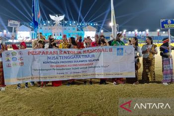 Kontingen Pesparani Sulsel menyabet 13 medali dari Kupang