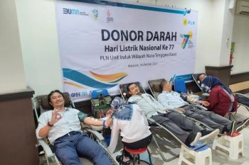 PLN NTB himpun 268 kantong darah