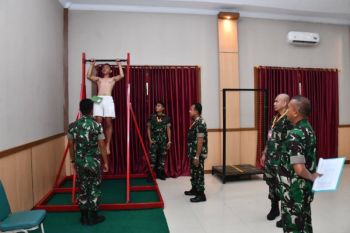 Kasdam XIV/HSN tekankan penerimaan Tamtama PK TNI AD secara transparan