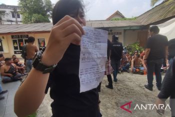 Jatanras Polda Sumsel tertibkan 53  orang preman di Palembang