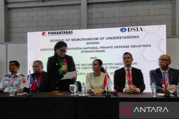 Pinhantanas dan DSIA Ceko teken MoU kerja sama industri pertahanan