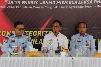 Kemenkumham ajak jajaran bangun zona integritas