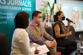 Melanie Subono ajak perempuan lakukan vaksinasi HPV untuk cegah kanker serviks