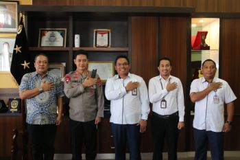 Kapolda Kaltara terima silahturahmi BPOM Tarakan