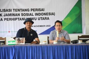 BPJamsostek menggandeng Perhiptani Sulsel sukseskan program Perisai