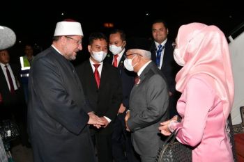 Wapres Ma'ruf Amin lanjutkan kunjungan kerja ke Kairo