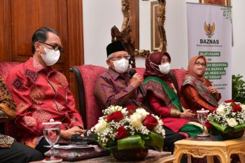 Wapres Ma'ruf Amin dialog dengan mahasiswa Indonesia di Mesir