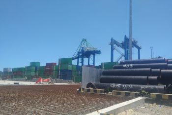 Pelindo Jayapura sebut proses reklamasi pelabuhan mencapai 93 persen