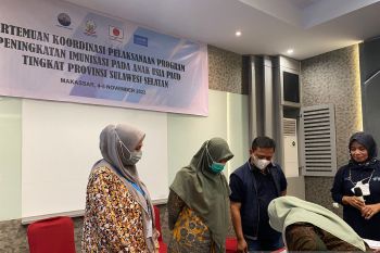 Pemprov Sulsel dan YGC Unicef tingkatkan imunisasi kejar lewat PAUD