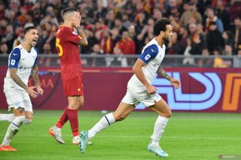Lazio lawan AS Roma menang skor 1-0