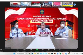 Kakanwil Kemenkumham Sumsel ingatkan Kalapas lakukan deteksi dini
