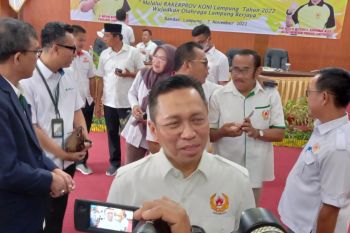 Ketua Umum KONI Lampung sebut porprov siap digelar